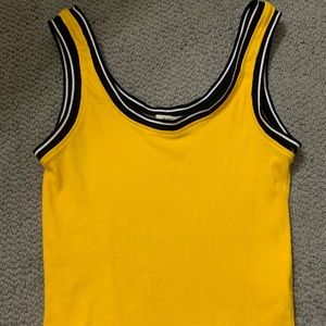 Yellow tank top